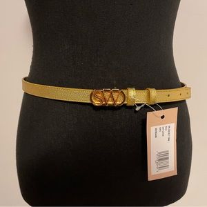 Stuart Weitzman Gold Belt